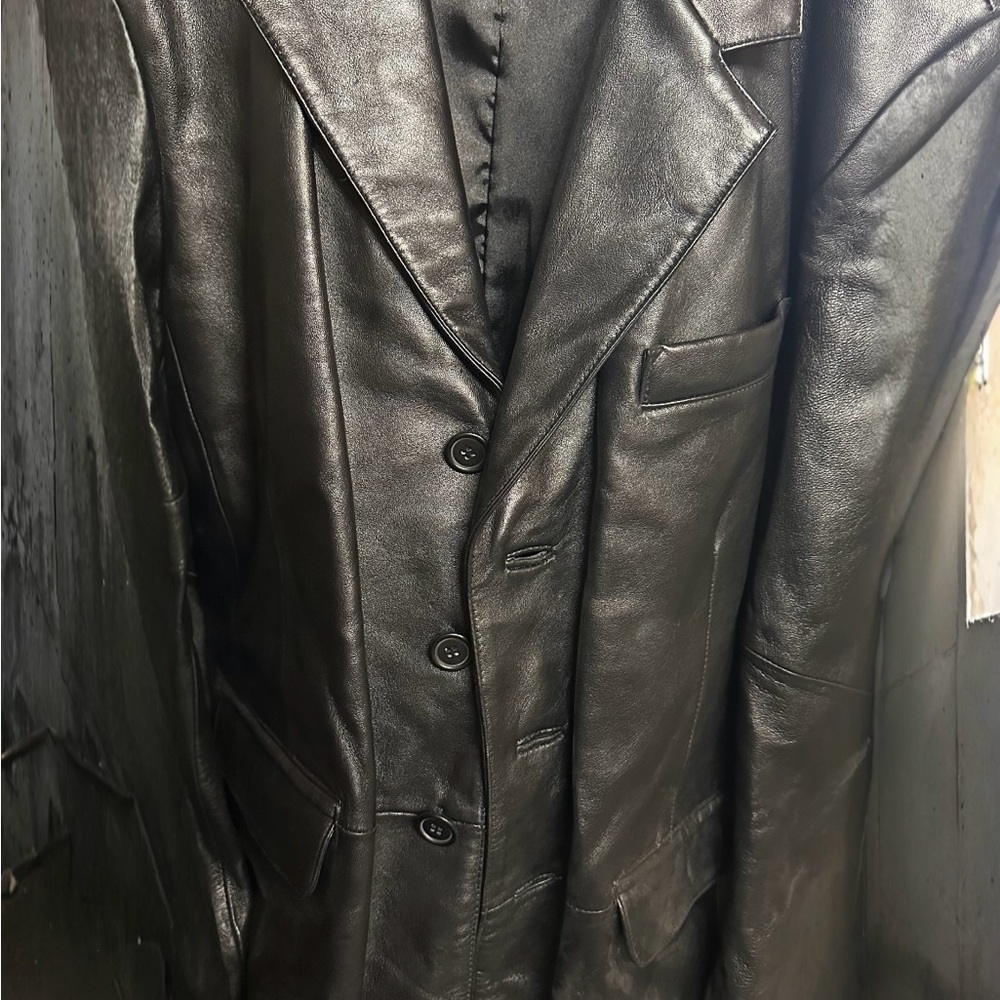 Antique leather jacket